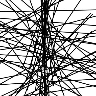 Rasgele kaotik satırları desen 