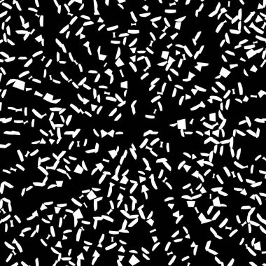 Kaotik dağınık şekiller desen