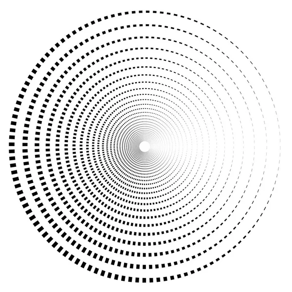 Elemento espiral geométrico abstracto — Archivo Imágenes Vectoriales