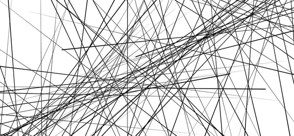 Випадковий шаблон хаотичних ліній — стоковий вектор