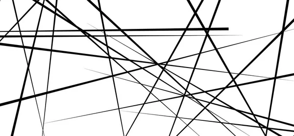 Random chaotic lines pattern — Stock Vector