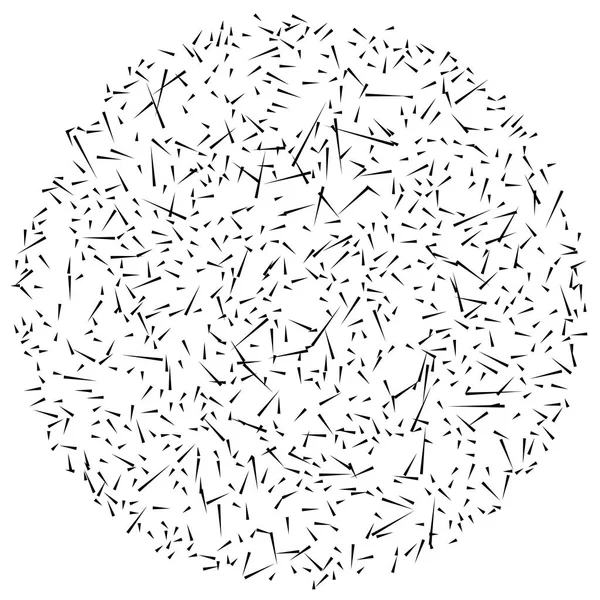 Modèle de formes dispersées chaotiques — Image vectorielle