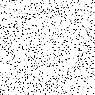 Kaotik dağınık şekiller desen
