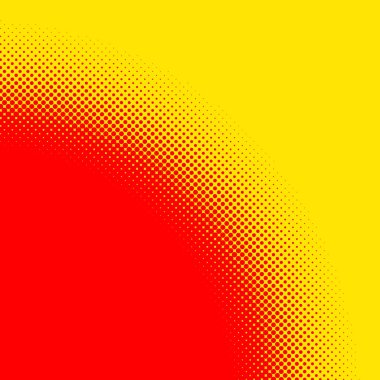 Popart noktalı resim deseni