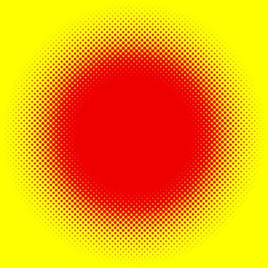 Popart noktalı resim deseni