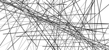 Random chaotic lines pattern 