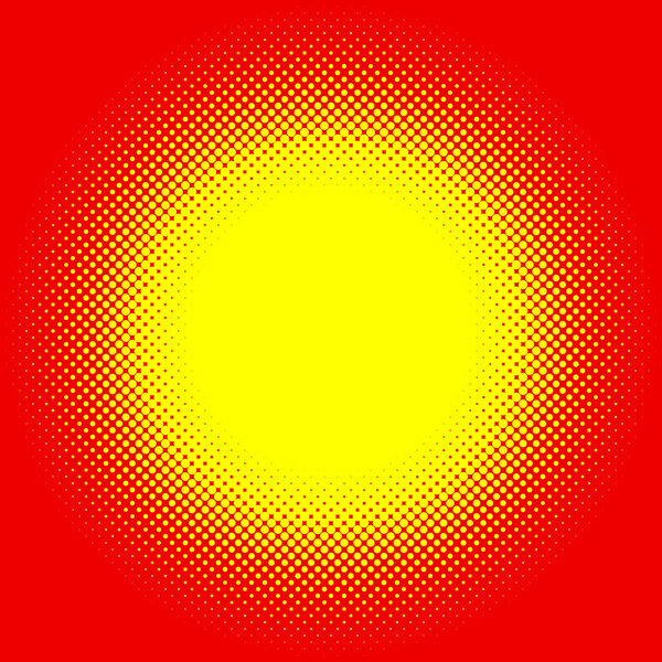 Popart halftone pattern