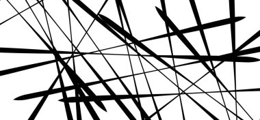 Rasgele kaotik satırları desen 