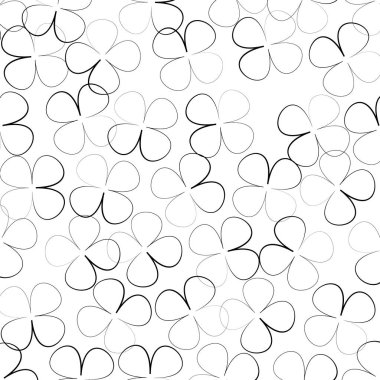 Rasgele düzensiz şekiller desen