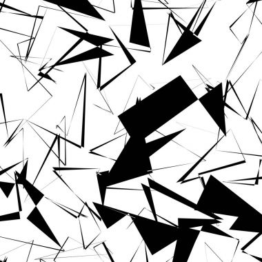 Rasgele düzensiz şekiller desen