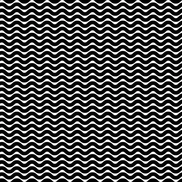 Wavy zigzag lines pattern. — Stock Vector