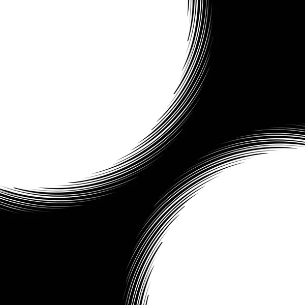 Forme radiale avec effet de rotation — Image vectorielle