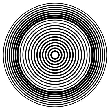 eş merkezli halkalardan dairesel desen