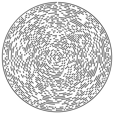 Dairesel eşmerkezli okları.