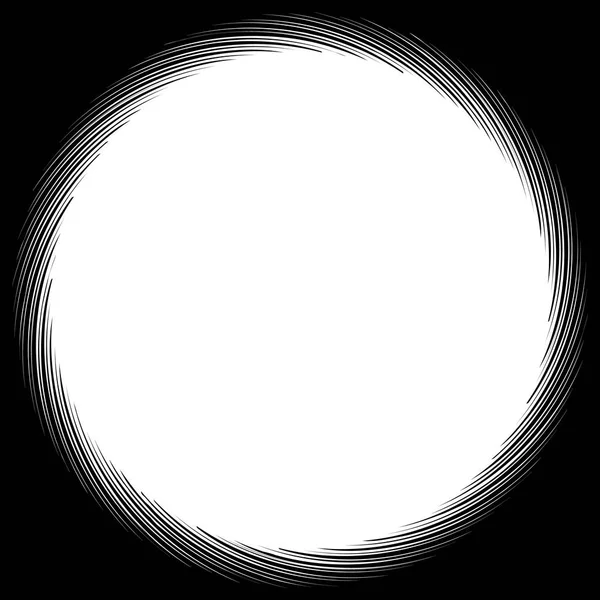 Forma radiale con effetto filatura — Vettoriale Stock