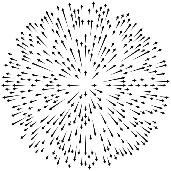 辐射不规则线条 — 图库矢量图片