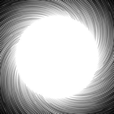 Geometrik sinirli spiral şekli