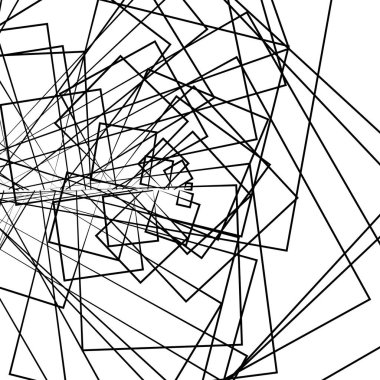 rasgele kesişen çizgiler