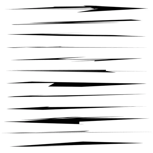 Coups de pinceau grungy croquants dynamiques — Image vectorielle