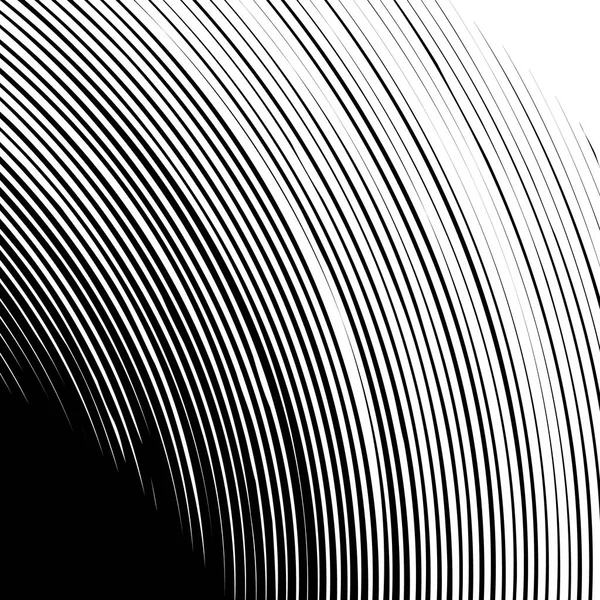 Forma geométrica espiral afilada — Archivo Imágenes Vectoriales