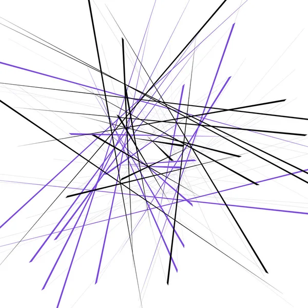 Rasgele kesişen çizgiler — Stok Vektör
