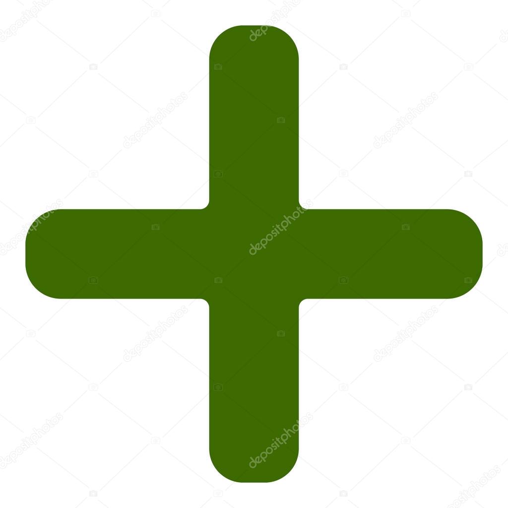 Plus symbol for healthcare, first aid concepts, vector, illustration