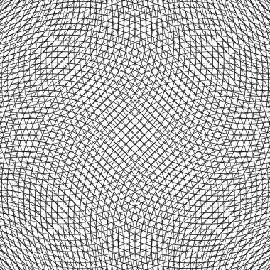  doku dairesel ince çizgilerin fileli