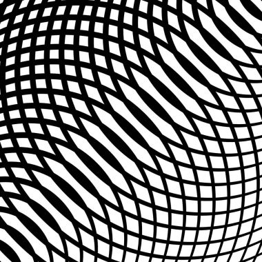 hücresel moire etkisi ile desen