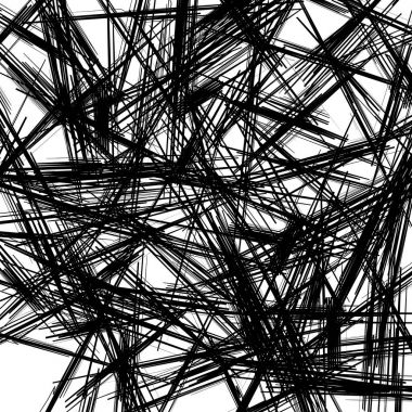 doku rastgele zikzak çizgiler ile