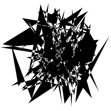 rasgele dağınık geometrik şekiller 