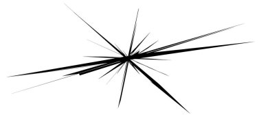 Radyal çizgiler form sunburst