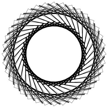 Tasarım dairesel Repoussoir öğeleri