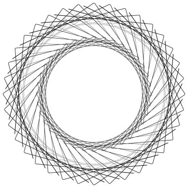 Tasarım dairesel Repoussoir öğeleri