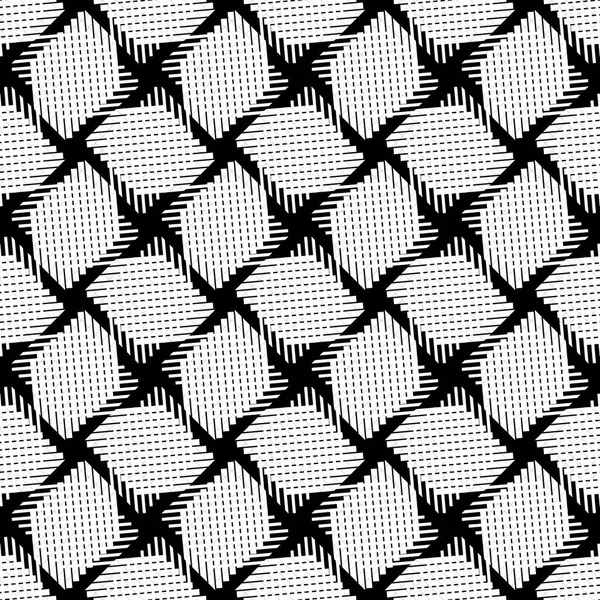 Monochrom tessellated geometrische Textur — Stockvektor