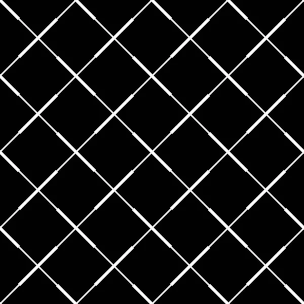 Monochrome tessellated geometrical texture — Stock Vector