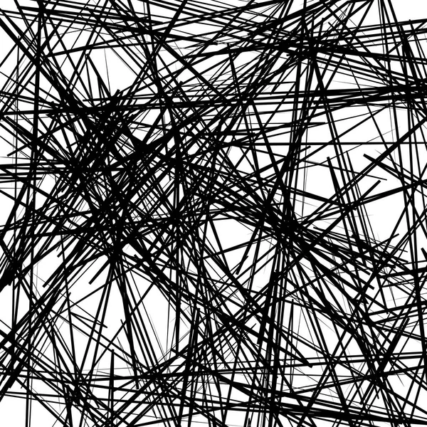 Texture with random zigzag lines — Stock Vector