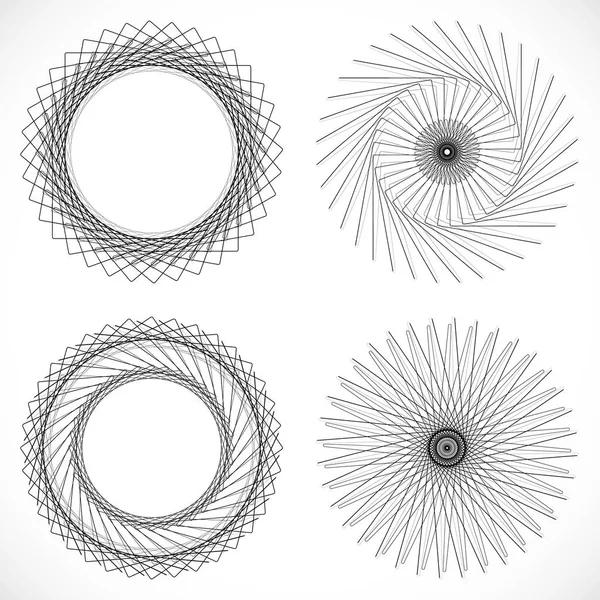 Tasarım dairesel Repoussoir öğeleri