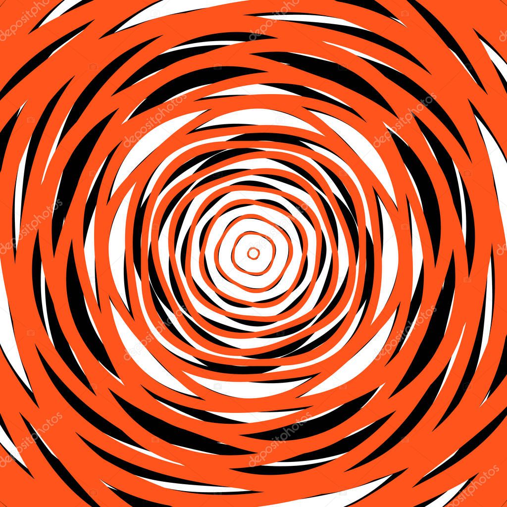irregular circular pattern