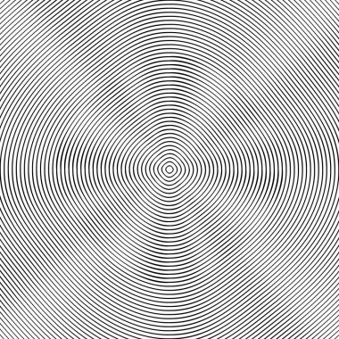 eş merkezli halkalardan tek renkli doku