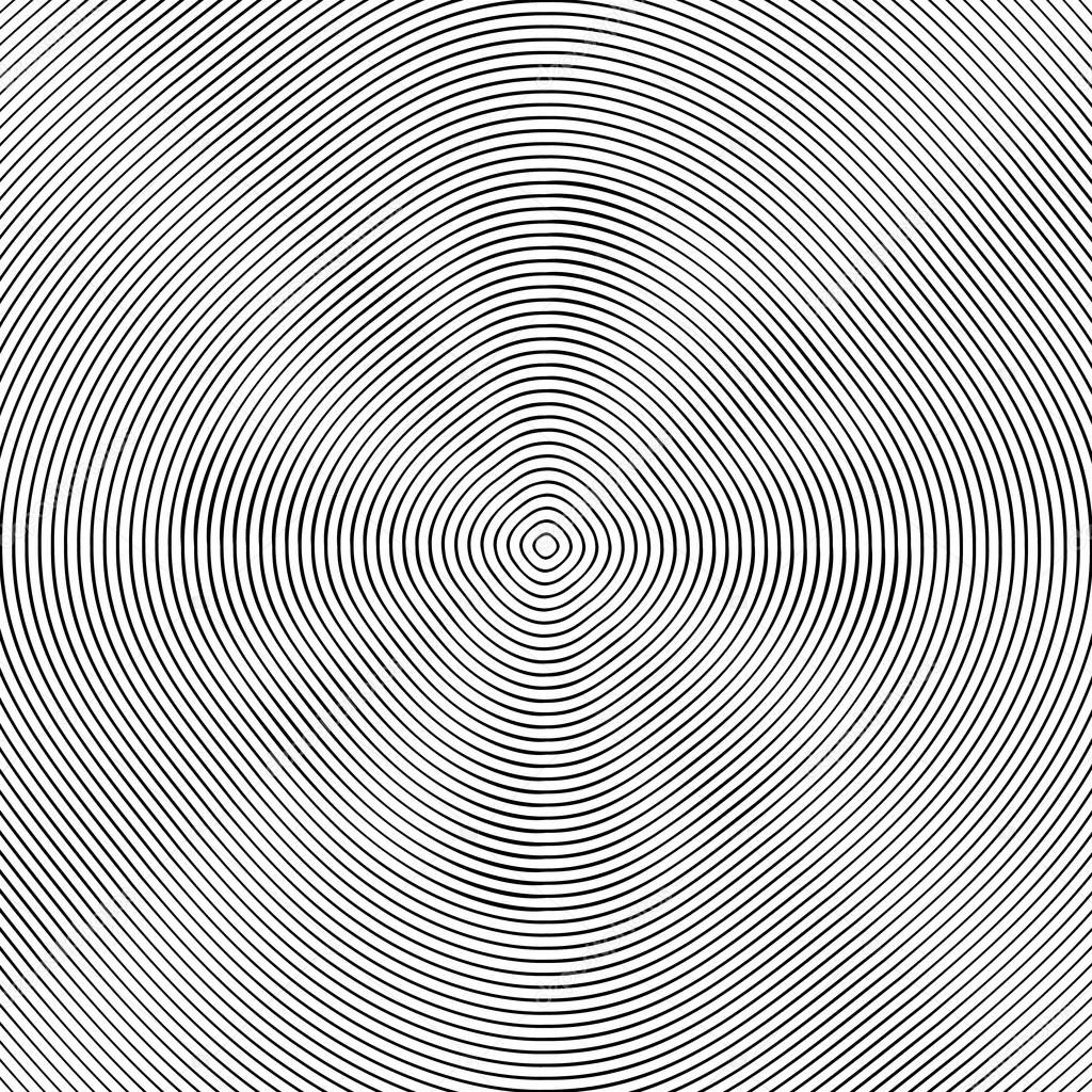 monochrome texture of concentric rings