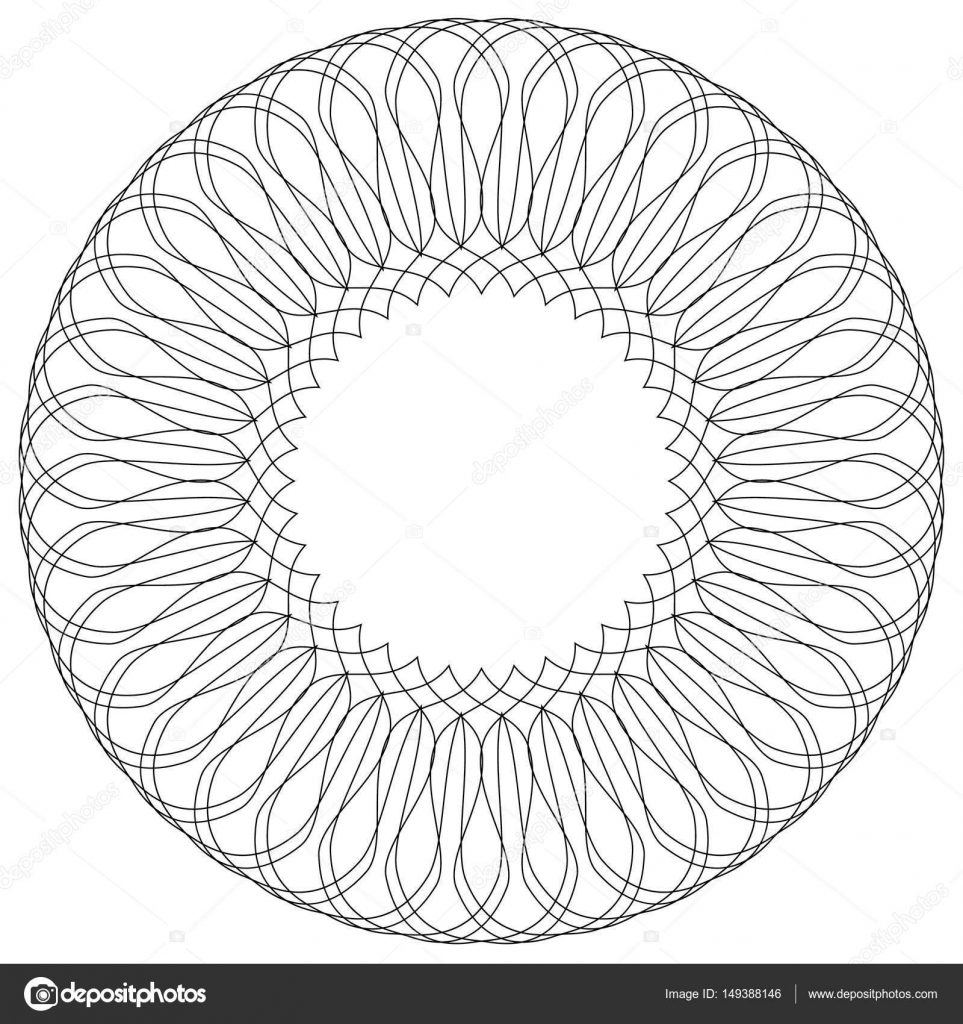 Geometric circular pattern — Stock Vector © vectorguy ...