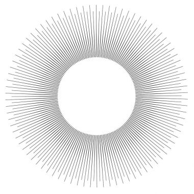 konsantrik dairesel desen 