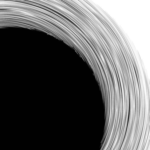 Pattern of rotating radial lines