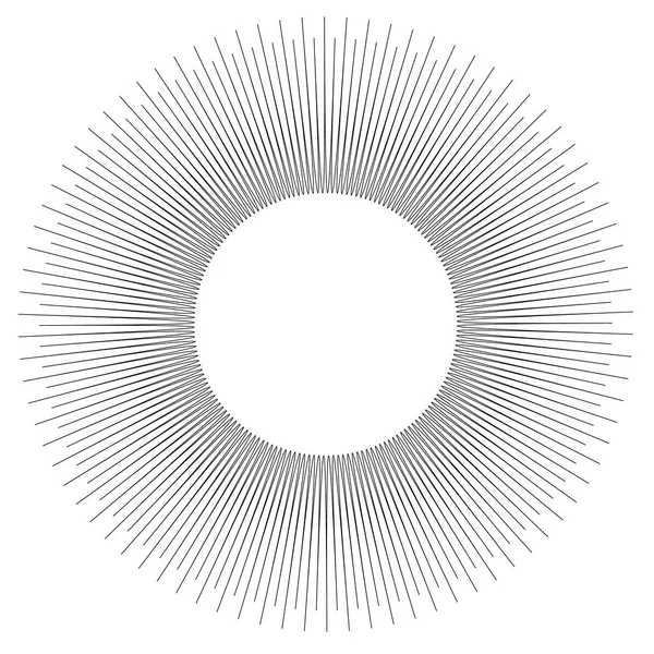 Motif circulaire concentrique — Image vectorielle