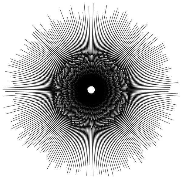 Motif circulaire concentrique — Image vectorielle