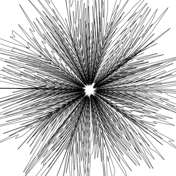 Konzentrisches Kreismuster — Stockvektor