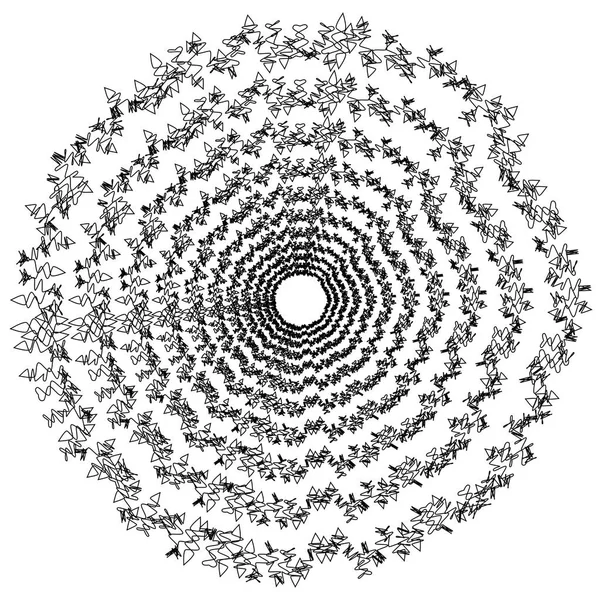 Ομόκεντρα κυκλικό μοτίβο — Διανυσματικό Αρχείο