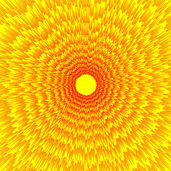 Concentric circular pattern 