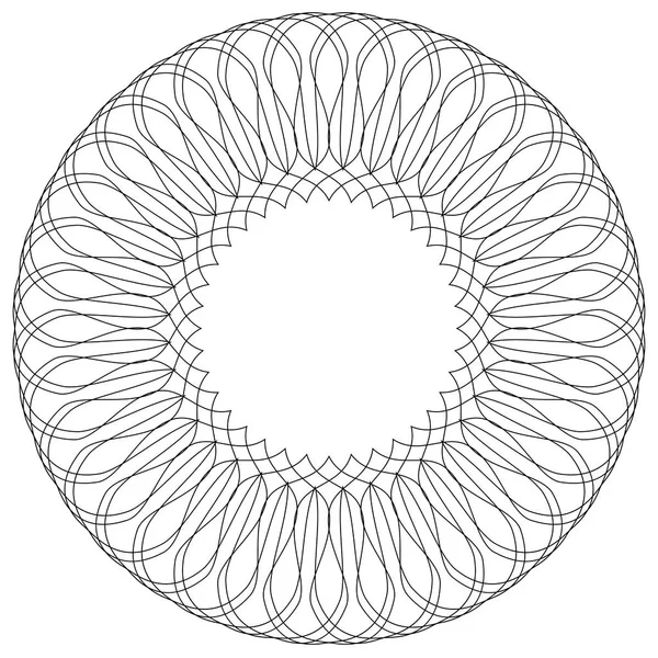Padrão circular geométrico — Vetor de Stock