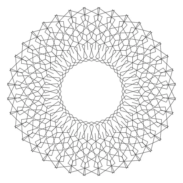 幾何学的な円形パターン — ストックベクタ